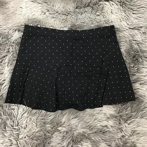 CRB | Girl's Skort | Black | Silver | Dots | XLarge